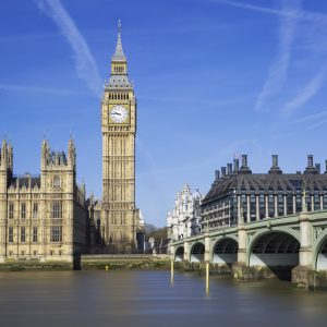 Big Ben and Houses of Parliament, London, UK